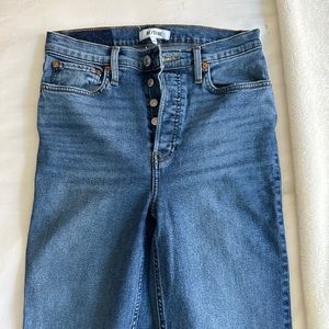Re/Done Stovepipe Jeans